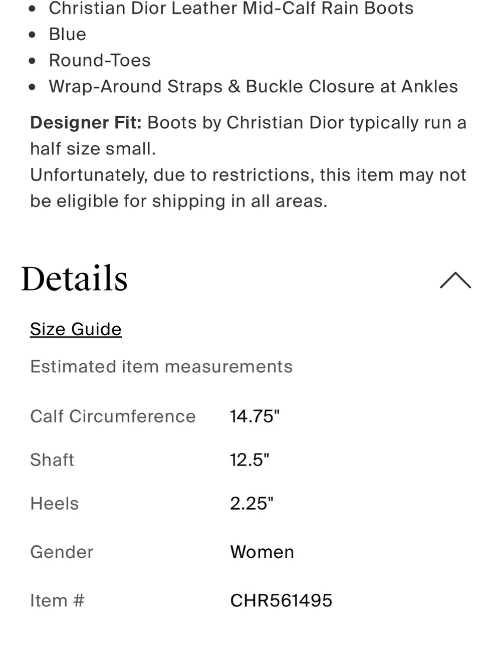 Dior black and navy rain boots